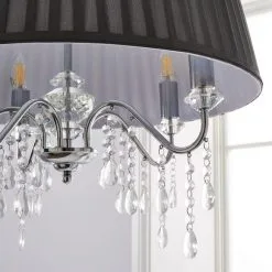 Dorma Genevieve 5 Light Grey Ceiling Fitting -Dunelm Lights Sales 30730569 alt02