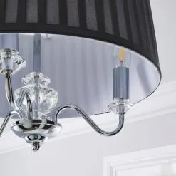 Dorma Genevieve 3 Light Semi Flush Fitting -Dunelm Lights Sales 30730570 alt02