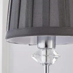 Dorma Genevieve Grey Wall Light -Dunelm Lights Sales 30730571 alt02