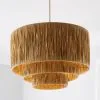 Dunelm Ruolan Raffia 3 Tier Pendant Shade Shade 6 Dunelm Ruolan Raffia 3 Tier Pendant Shade Shade -Dunelm Lights Sales 30730588