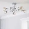 Dunelm Portia 5 Light Ceiling Fitting -Dunelm Lights Sales 30730614