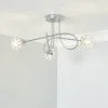 Dunelm Portia 3 Light Ceiling Fitting -Dunelm Lights Sales 30730615