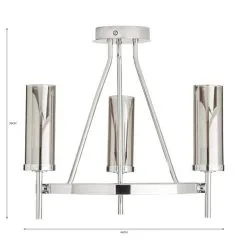 Hotel Chelsea Bathroom Ceiling Fitting -Dunelm Lights Sales 30731131 alt07