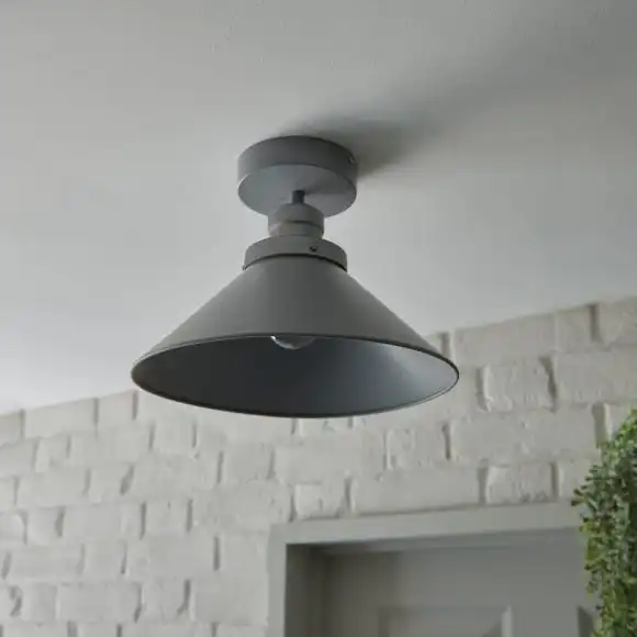 Dunelm Houston Outdoor Porch Ceiling Fitting 2 Dunelm Houston Outdoor Porch Ceiling Fitting - Image 2