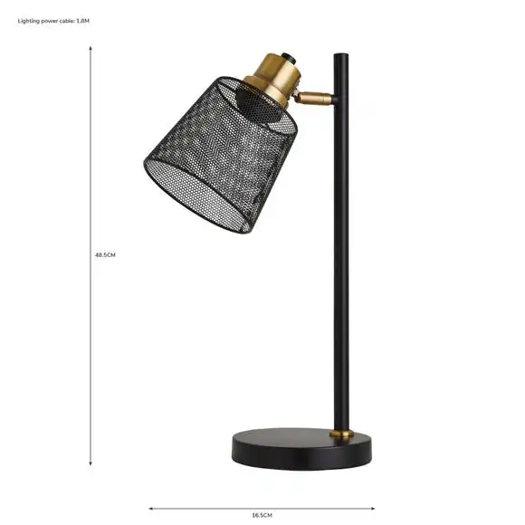 Dunelm Idris Industrial Task Lamp 6 Dunelm Idris Industrial Task Lamp - Image 6