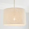 Dunelm Samira Laser Cut Drum Shade -Dunelm Lights Sales 30731154