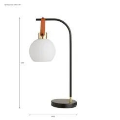 Dunelm Joan Table Lamp -Dunelm Lights Sales 30731184 alt07