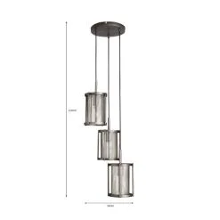Dunelm Stefan 3 Light Cluster Ceiling Fitting -Dunelm Lights Sales 30731193 alt07