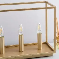 Dunelm Madrid 3 Light Table Lamp -Dunelm Lights Sales 30731200 alt02