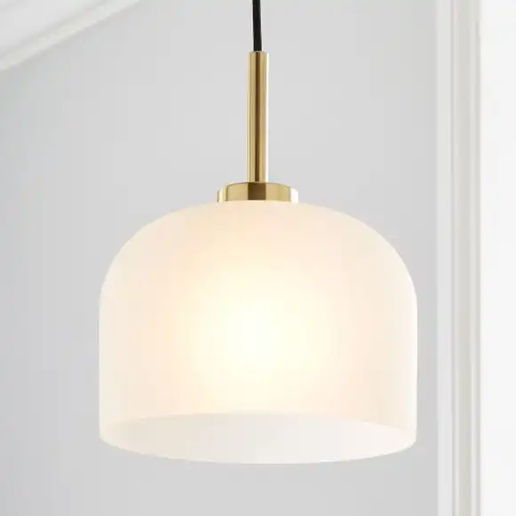 Dunelm Palazzo Gold Effect 1 Light Pendant Fitting 1 Dunelm Palazzo Gold Effect 1 Light Pendant Fitting