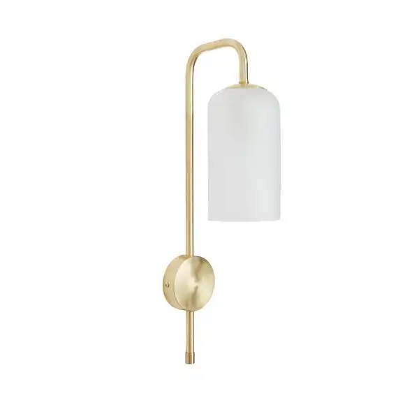 Dunelm Palazzo Gold Effect Easy Fit Plug In Wall Light 5 Dunelm Palazzo Gold Effect Easy Fit Plug In Wall Light - Image 5