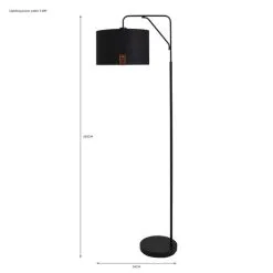 Dunelm Dorrian Floor Lamp -Dunelm Lights Sales 30731213 alt07