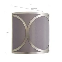 Dunelm Delphi Wall Light -Dunelm Lights Sales 30731219 alt07