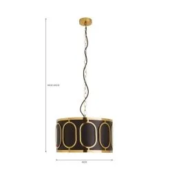 Dunelm Hanna 1 Light Pendant Fitting -Dunelm Lights Sales 30731223 alt07