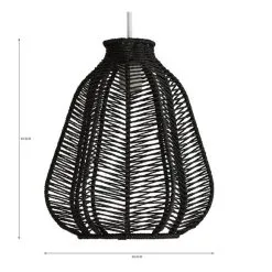 Dunelm Kylo Woven String Easy Fit Pendant -Dunelm Lights Sales 30731225 alt07