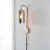 Dunelm Palazzo Chrome Easy Fit Plug In Wall Light -Dunelm Lights Sales 30733685