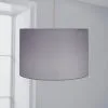 Dunelm Luna Drum Lamp Shade 20cm Dove Grey 6 Dunelm Luna Drum Lamp Shade 20cm Dove Grey -Dunelm Lights Sales 30734628