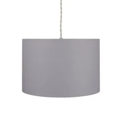 Dunelm Luna Drum Lamp Shade 20cm Dove Grey 7 Dunelm Luna Drum Lamp Shade 20cm Dove Grey -Dunelm Lights Sales 30734628 alt03