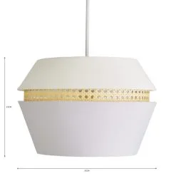 Dunelm Amira Cane Easy Fit Pendant Shade -Dunelm Lights Sales 30738670 alt07