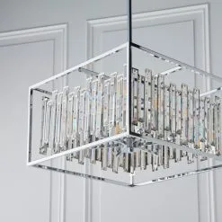 Vogue Lighting Vogue Crystal Juneau 6 Light Pendant Fitting -Dunelm Lights Sales 30742696 alt03