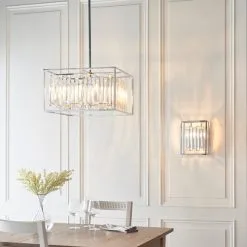 Vogue Lighting Vogue Crystal Juneau 6 Light Pendant Fitting -Dunelm Lights Sales 30742696 alt05