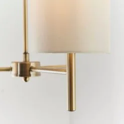 Vogue Lighting Vogue Dewey Antique Brass 3 Light Flush Ceiling Fitting -Dunelm Lights Sales 30743006 alt05