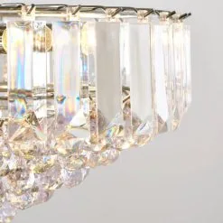 Vogue Lighting Vogue Tioga Chrome 6 Light Pendant Fitting -Dunelm Lights Sales 30743023 alt02