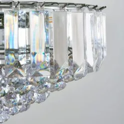 Vogue Lighting Vogue Tioga Chrome 6 Light Pendant Fitting -Dunelm Lights Sales 30743023 alt03