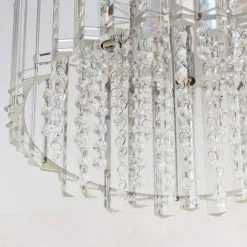 Vogue Lighting Vogue Crystal Blessing 4 Light Flush Ceiling Fitting -Dunelm Lights Sales 30743026 alt03