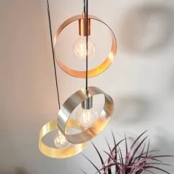 Vogue Lighting Vogue Circ 3 Light Pendant Fitting -Dunelm Lights Sales 30743039 alt02