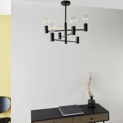 Vogue Lighting Vogue Forsan 6 Light Flush Chandelier -Dunelm Lights Sales 30743078 alt03