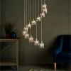 Vogue Lighting Vogue Armory Drop 12 Light 71cm Chandelier -Dunelm Lights Sales 30743082