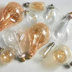 Vogue Lighting Vogue 2 Watt ES LED Amber Filament Large Globe Bulb 11 Vogue Lighting Vogue 2 Watt ES LED Amber Filament Large Globe Bulb -Dunelm Lights Sales 30743087 alt05