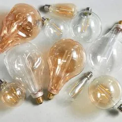 Vogue Lighting Vogue 2 Watt ES LED Amber Filament XL Globe Bulb -Dunelm Lights Sales 30743088 alt05