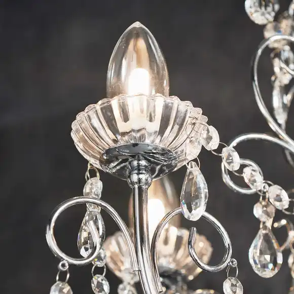 Vogue Lighting Vogue Tabitha 5 Light 51cm Bathroom Chandelier 4 Vogue Lighting Vogue Tabitha 5 Light 51cm Bathroom Chandelier - Image 4