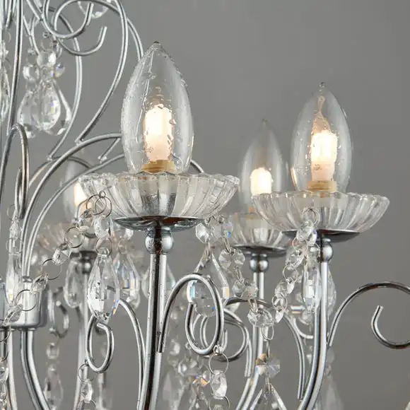 Vogue Lighting Vogue Tabitha 8 Light 69cm Bathroom Chandelier 2 Vogue Lighting Vogue Tabitha 8 Light 69cm Bathroom Chandelier - Image 2
