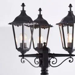 Vogue Lighting Vogue Trenton Outdoor 3 Light Lamppost -Dunelm Lights Sales 30743490 alt02