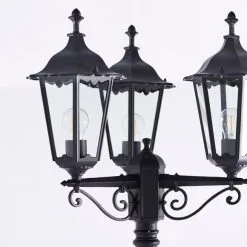 Vogue Lighting Vogue Trenton Outdoor 3 Light Lamppost -Dunelm Lights Sales 30743490 alt03