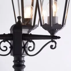 Vogue Lighting Vogue Trenton Outdoor 3 Light Lamppost -Dunelm Lights Sales 30743490 alt04