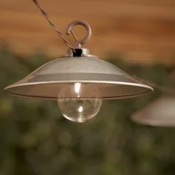 Dunelm 10 Churchgate Galvanised Metal Solar String Lights -Dunelm Lights Sales 30746226 alt02