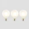 Status Bradford G80 Bulb Frosted 3 Pack -Dunelm Lights Sales 30746379