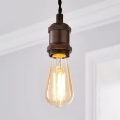 Status Marsden 5 Watt ST58 ES LED Dimmable Bulb Industrial 3 Pack -Dunelm Lights Sales 30746380 alt02