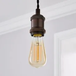 Status Marsden 5 Watt ST58 ES LED Dimmable Bulb Industrial 3 Pack -Dunelm Lights Sales 30746380 alt03