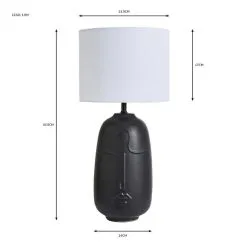 Dunelm Faces Table Lamp -Dunelm Lights Sales 30752904 alt07