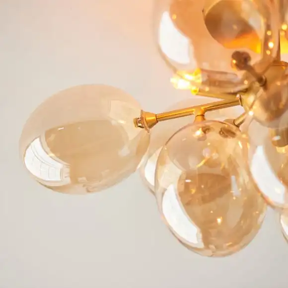 Vogue Lighting Vogue Dianthe 3 Light Ceiling Fitting 6 Vogue Lighting Vogue Dianthe 3 Light Ceiling Fitting - Image 6