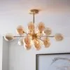 Vogue Lighting Vogue Dianthe 6 Light Ceiling Fitting -Dunelm Lights Sales 30752911