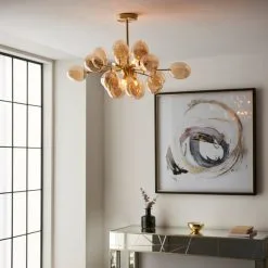 Vogue Lighting Vogue Dianthe 6 Light Ceiling Fitting -Dunelm Lights Sales 30752911 alt02