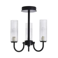 Dorma Henstone 3 Light Bathroom Ceiling Fitting -Dunelm Lights Sales 30752921 alt05