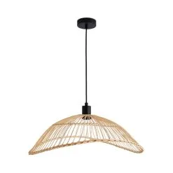 Elements Jaula Rattan 1 Light Ceiling Fitting -Dunelm Lights Sales 30752929 alt05
