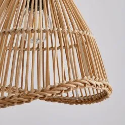 Elements Jaula Rattan Easy Fit Plug In Wall Light -Dunelm Lights Sales 30752930 alt02